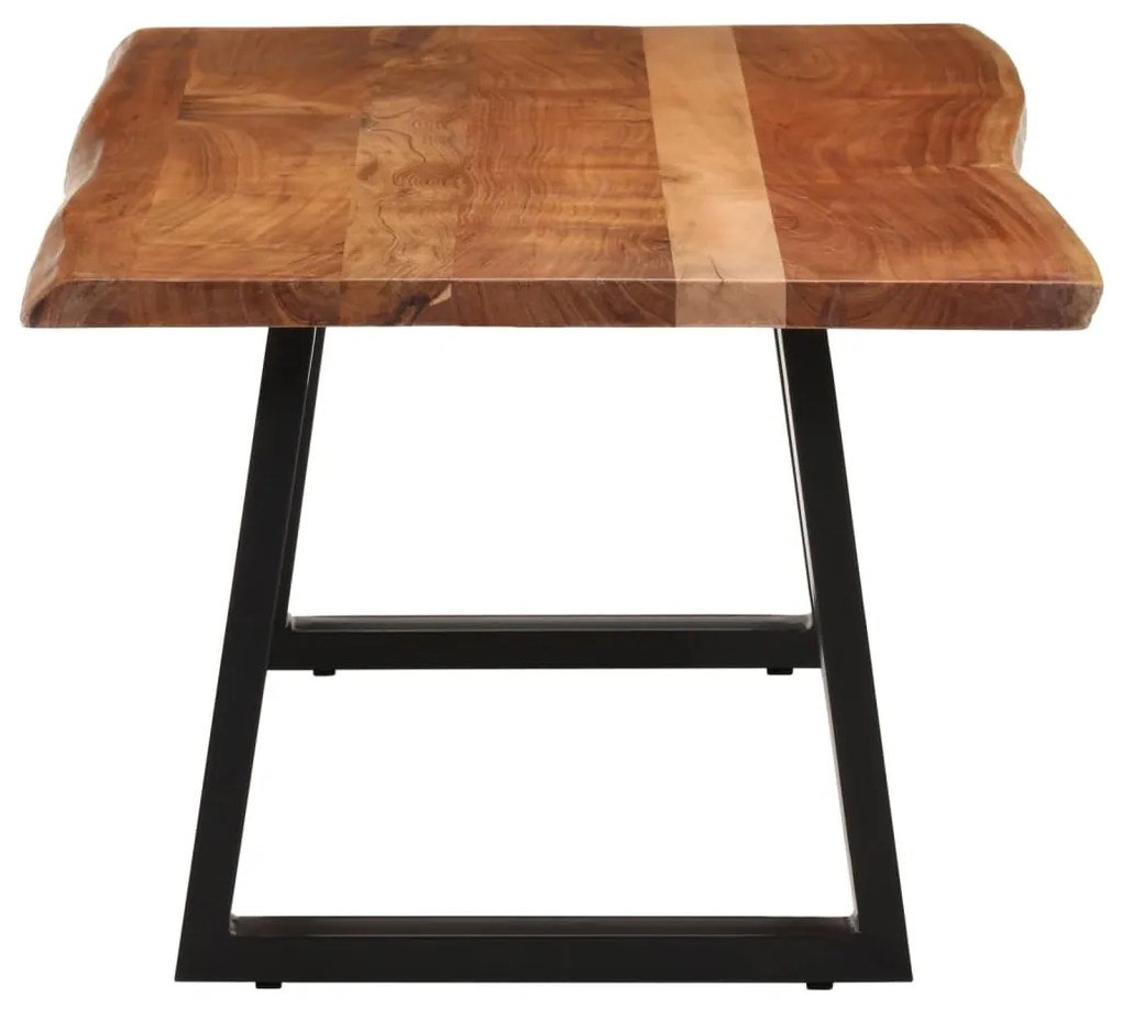 Mesa de centro 110x55x40 cm madeira de acácia maciça