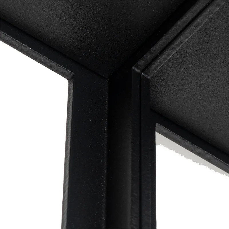 Candeeiro de teto moderno preto 2-luzes - Cela Moderno