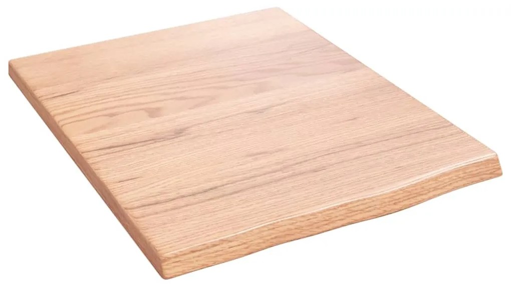 Prateleira de parede 40x50x2 cm carvalho tratado castanho-claro