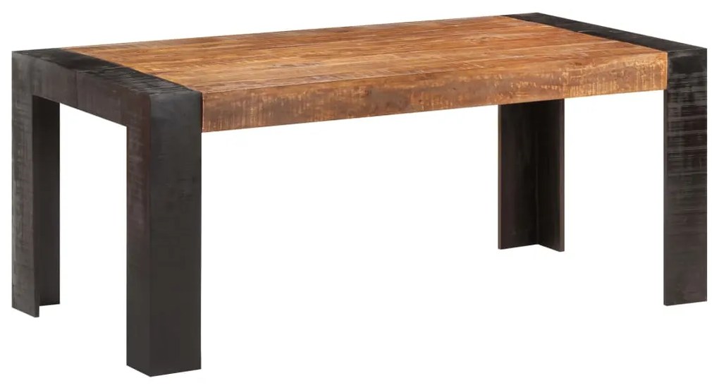 Mesa de jantar 180x90x76 cm madeira de mangueira maciça