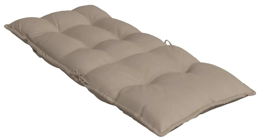 Almofadões cadeira encosto alto 6pcs oxford cinza-acastanhado