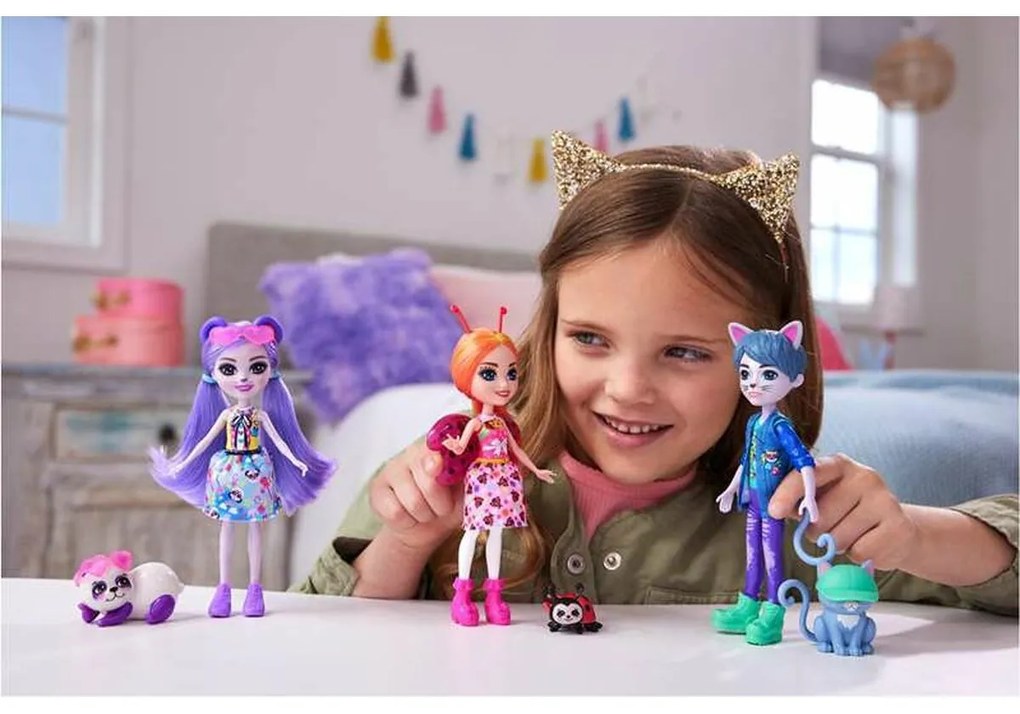 Boneca Mattel Enchantimals Joaninha 15 cm