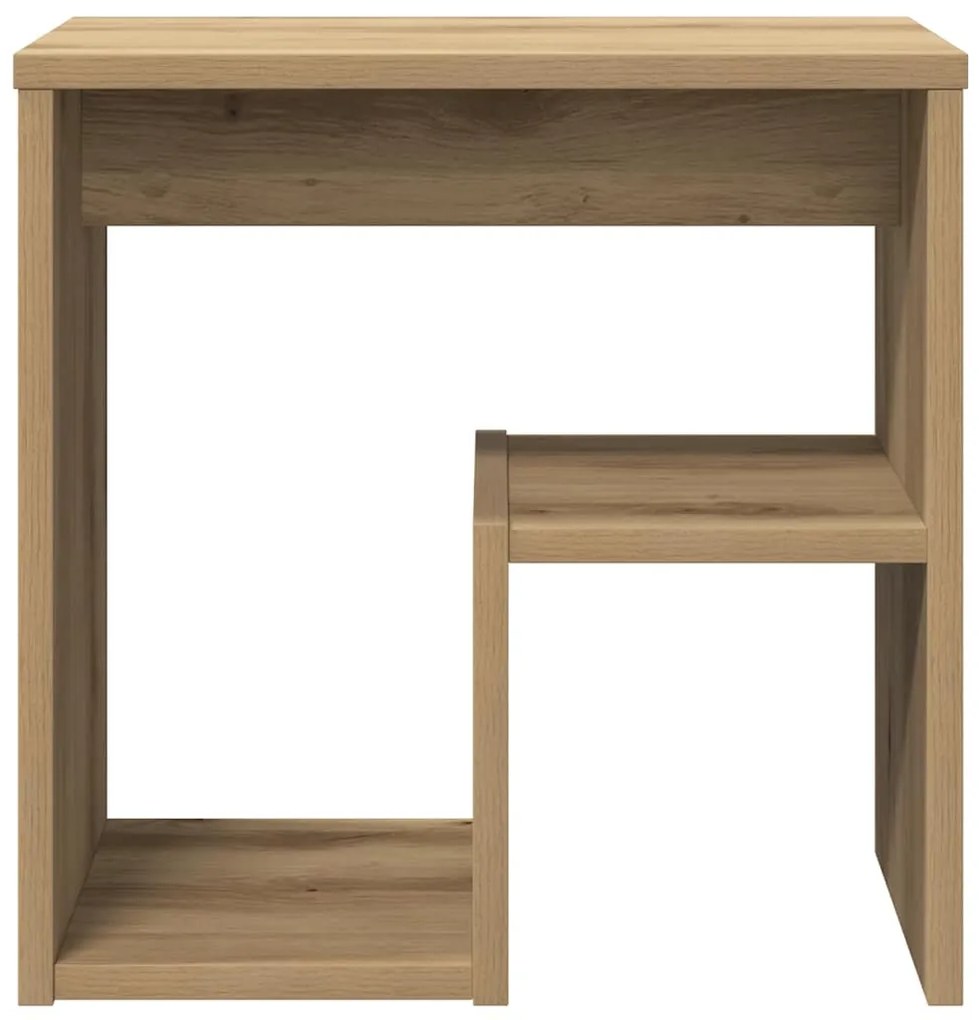 Mesa de cabeceira em carvalho artesanal 40x30x40 cm