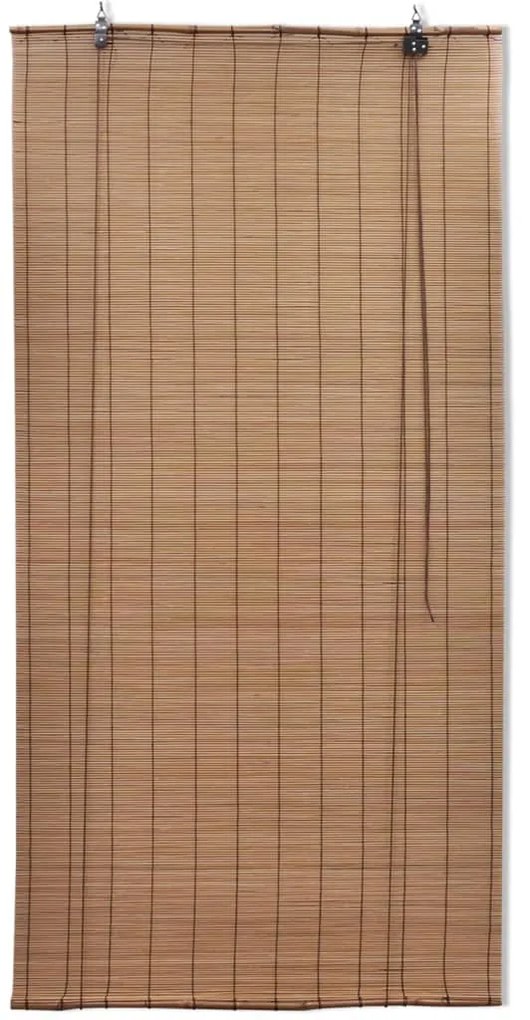 Estore de enrolar 140x220 cm bambu castanho