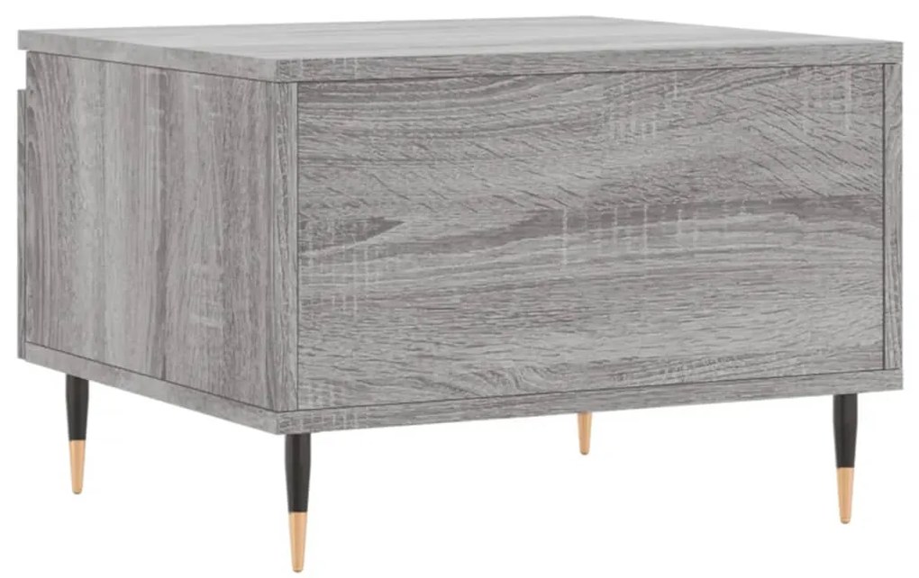 Mesas de centro 2 pcs 50x46x35cm deriv. madeira cinzento sonoma