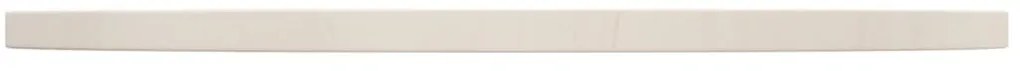 Tampo de mesa pinho maciço Ø70x2,5 cm branco