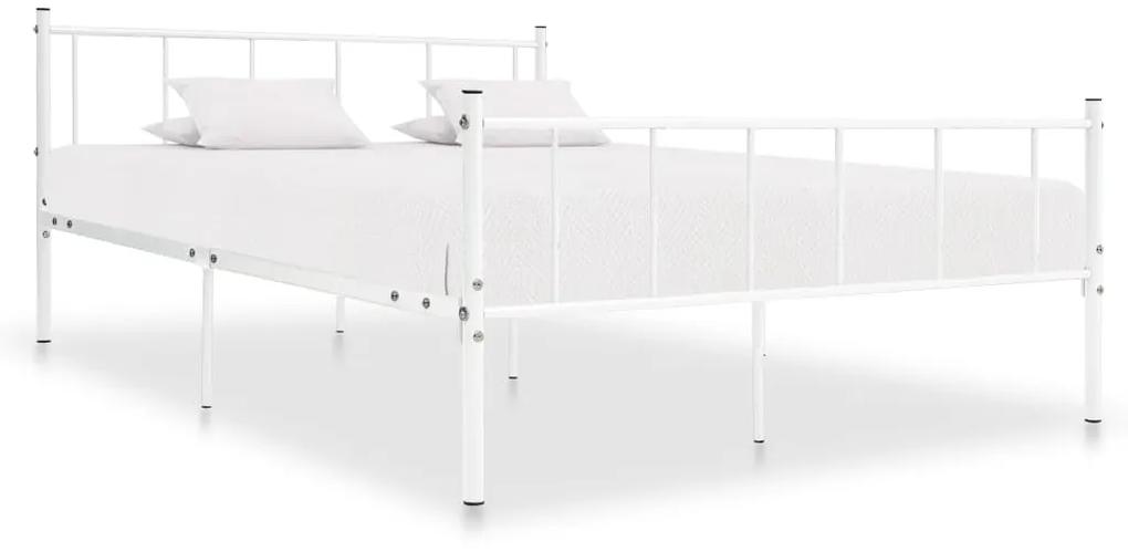 284635 vidaXL Estrutura de cama 200x200 cm metal branco
