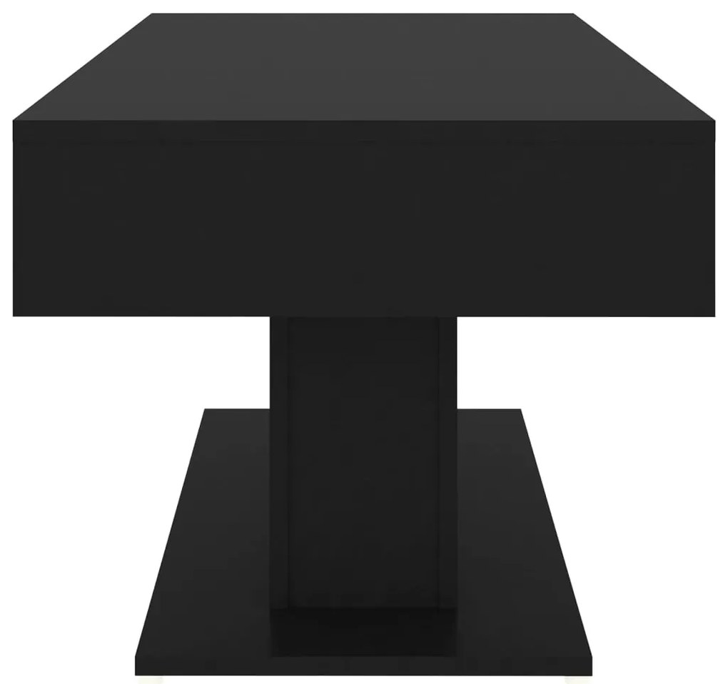 Mesa de centro 96x50x45 cm derivados de madeira preto