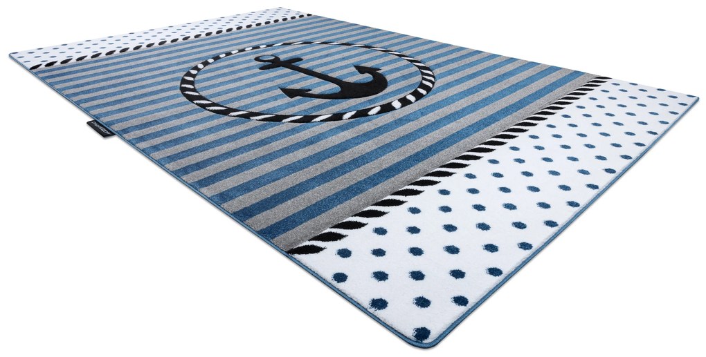 Tapete PETIT MARINE ÂNCORA MAR azul