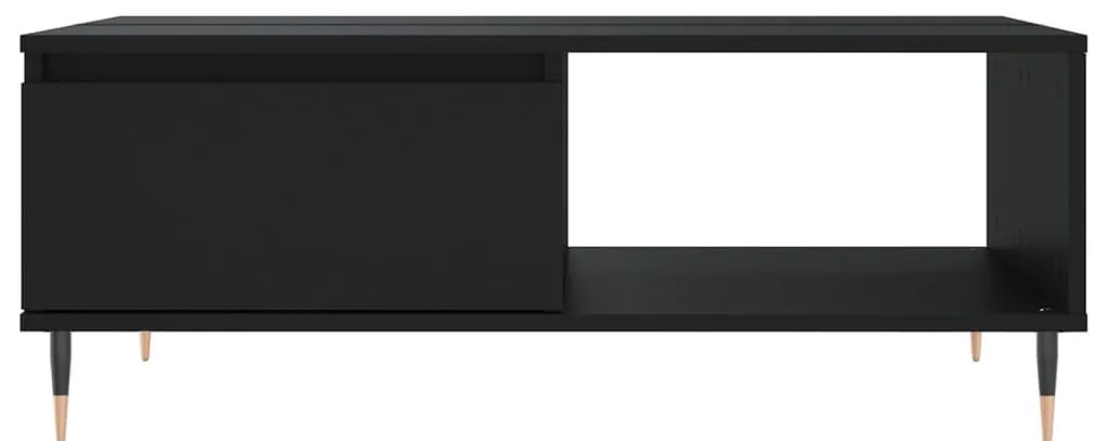Mesa de centro 90x60x35 cm derivados de madeira preto