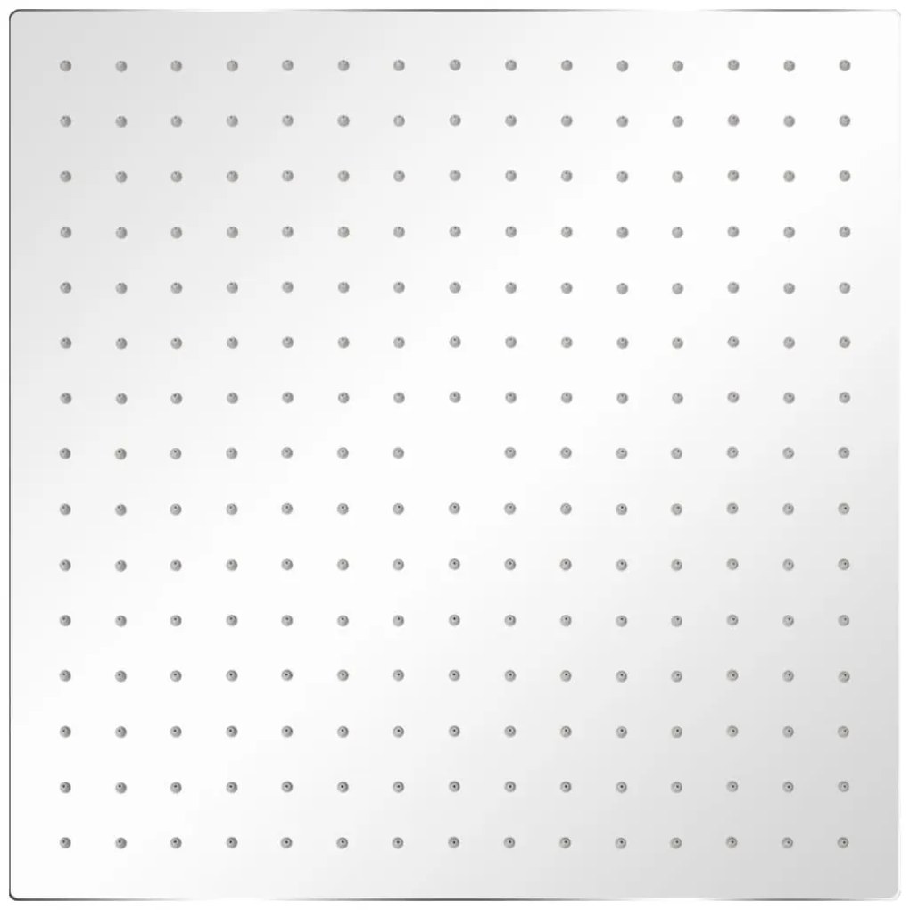 Cabeça de chuveiro 2 pcs aço inoxidável 40x40 cm