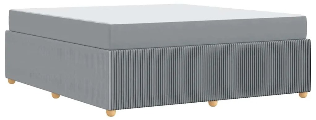 Estrutura da Cama Outros Cinzento-claro 180 x 200 cm tecido
