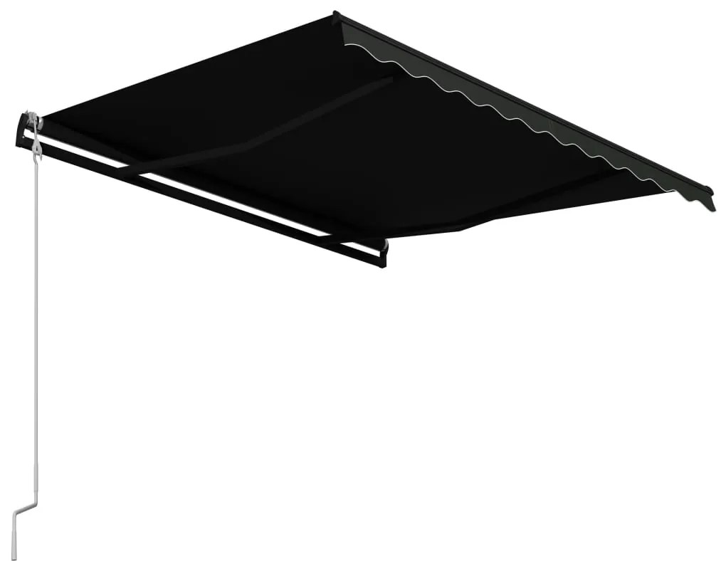 Toldo retrátil automático 300x250 cm antracite