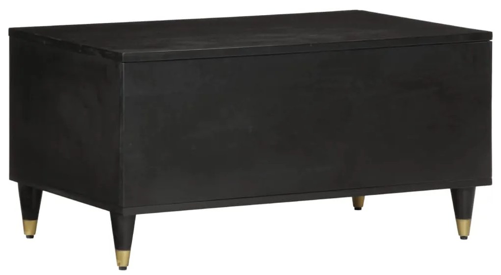 Mesa de centro 80x50x40 cm madeira de mangueira maciça