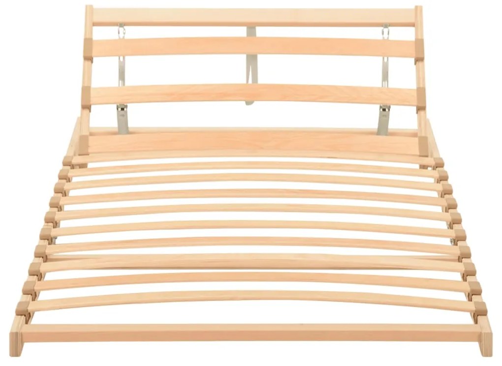 Estrado de ripas com 13 ripas cabeceira ajustável 70x200 cm