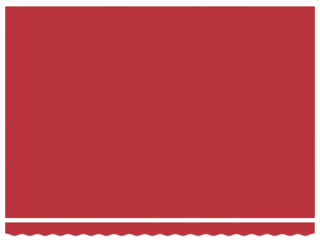 Toldo Retrátil Automático vidaXL Vermelho 450x350 cm