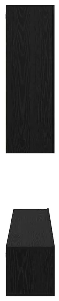 Conjunto de móvel de TV 6 pcs Carvalho preto 30.5 x 30 x 90 cm