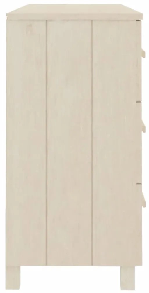 Aparador HAMAR 113x40x80 cm pinho maciço castanho-mel