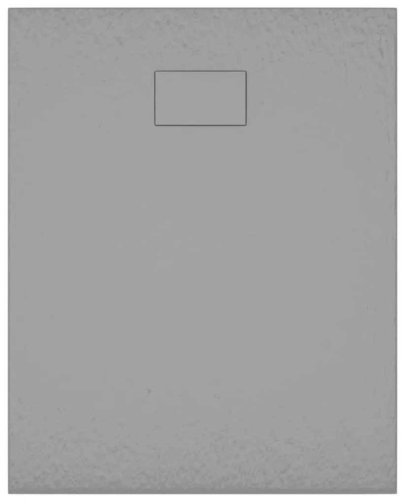 Base de chuveiro SMC 100x80 cm cinzento