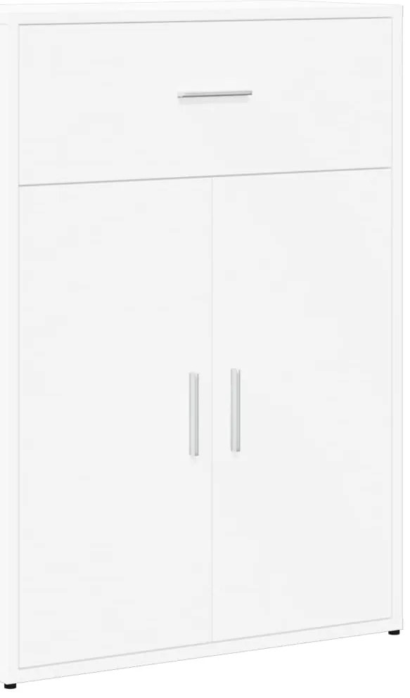 Aparadores 2 pcs 60x30x84 cm derivados de madeira branco