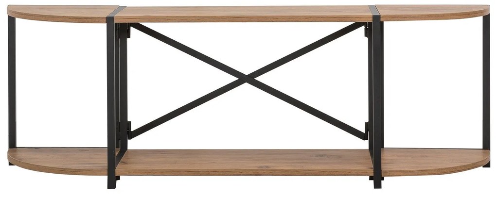 Móvel TV Sky – Pinho Atlântico Preto – 138x47x35 cm