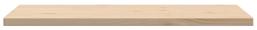 Tampos de mesa retangulares 3 pcs 80x53x2,5 cm pinho maciço