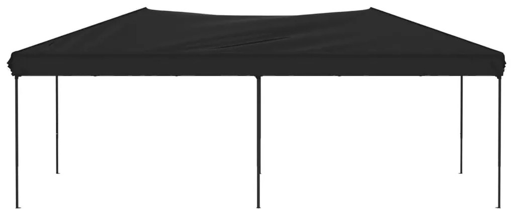 Tenda para festas dobrável 3x6 m preto