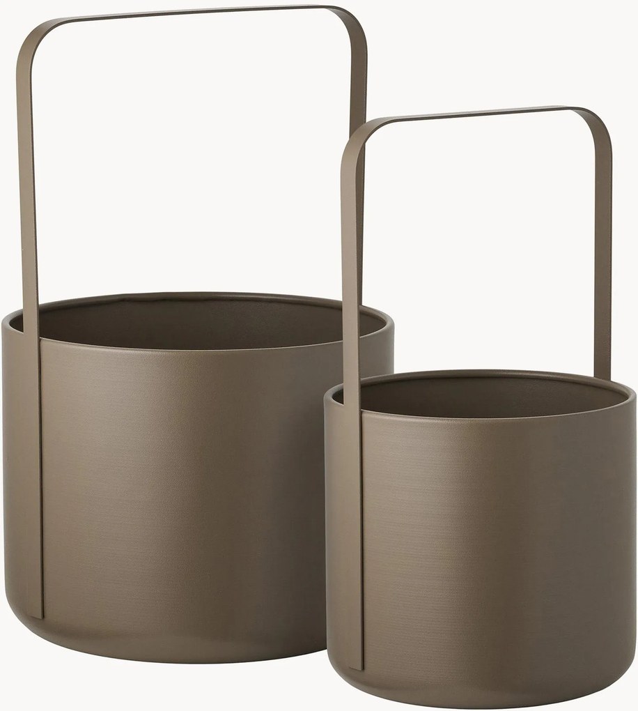 Vasos Flora, conjunto de 2