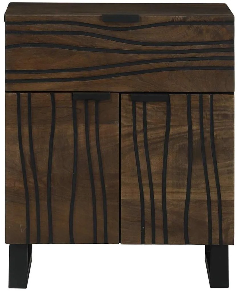 Cabideiro - 50x33x60 cm, Feito de Madeira Maciça de Mangueira