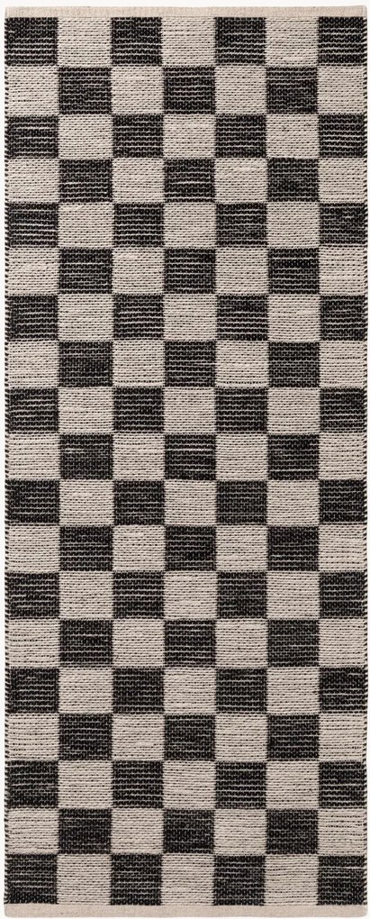 Tapete artesanal de juta de pelo curto Playa