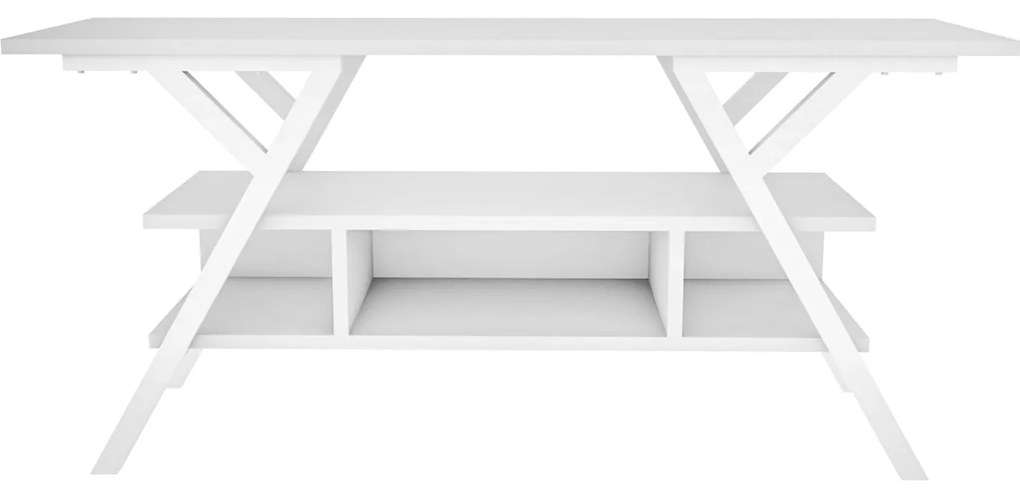 Móvel TV Minerva – Branco – 120x35x55 cm