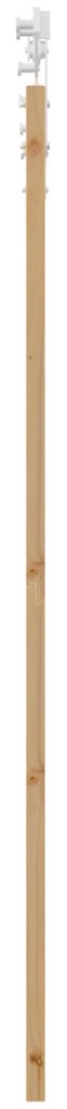 Conjunto de Porta Deslizante vidaXL com Conjunto de Ferragens 78x202 c