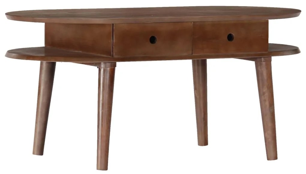 Mesa de centro 100x50x46 cm madeira de acácia maciça