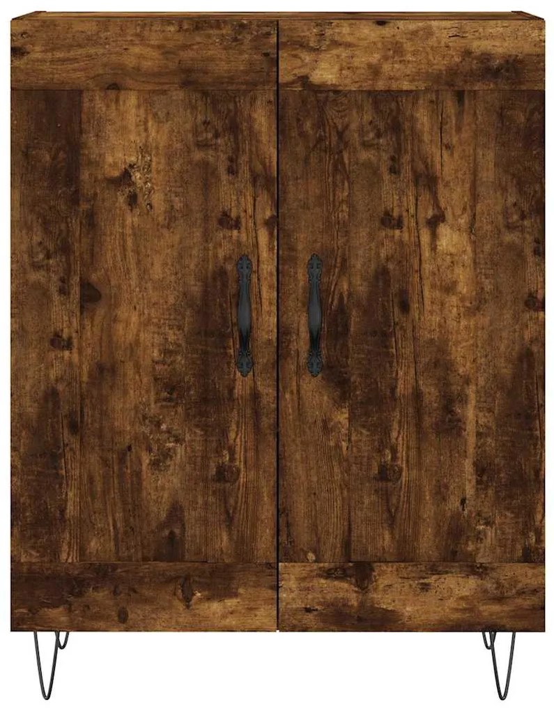 Aparador 69,5x34x90 cm derivados de madeira cor carvalho fumado
