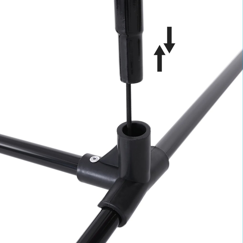 Rede de badminton de 4 m com Saco de transporte preta e amarela