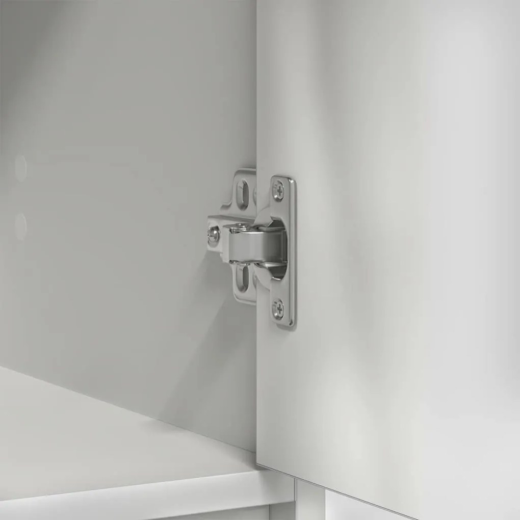 Aparador c/ gavetas e portas 73x31x90 cm branco