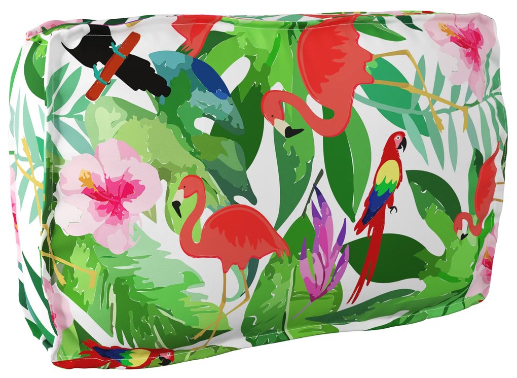 Conjunto de Almofadas de Palete 2 Peças Multicolorido em Tecido Oxford