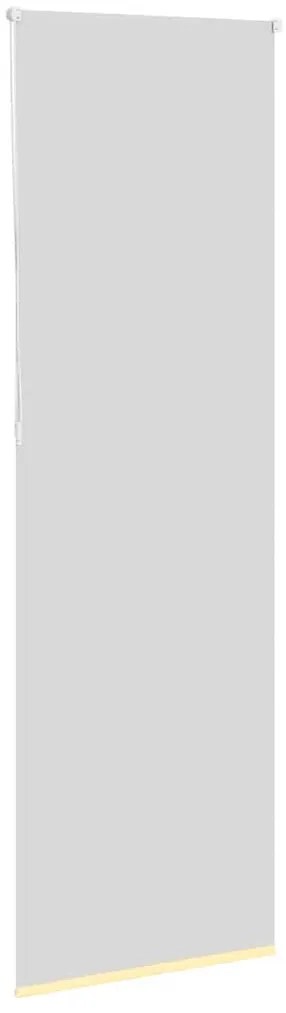 Persiana de enrolar 80x230 cm largura tecido 75,7 cm poliéster