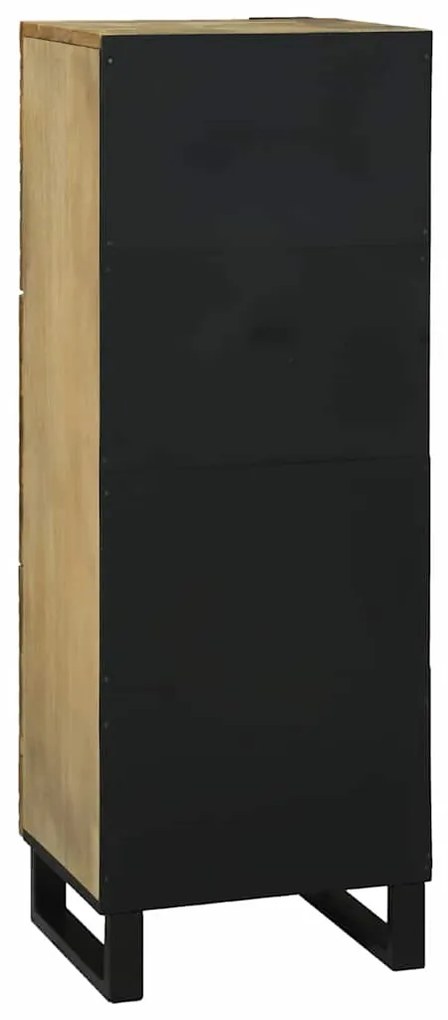 Armário Alto - 40x33,5x110 cm em Madeira de Manga Sólida