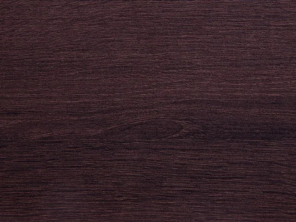 Mesa de cabeceira com 1 gaveta em cor de madeira escura RODES Beliani