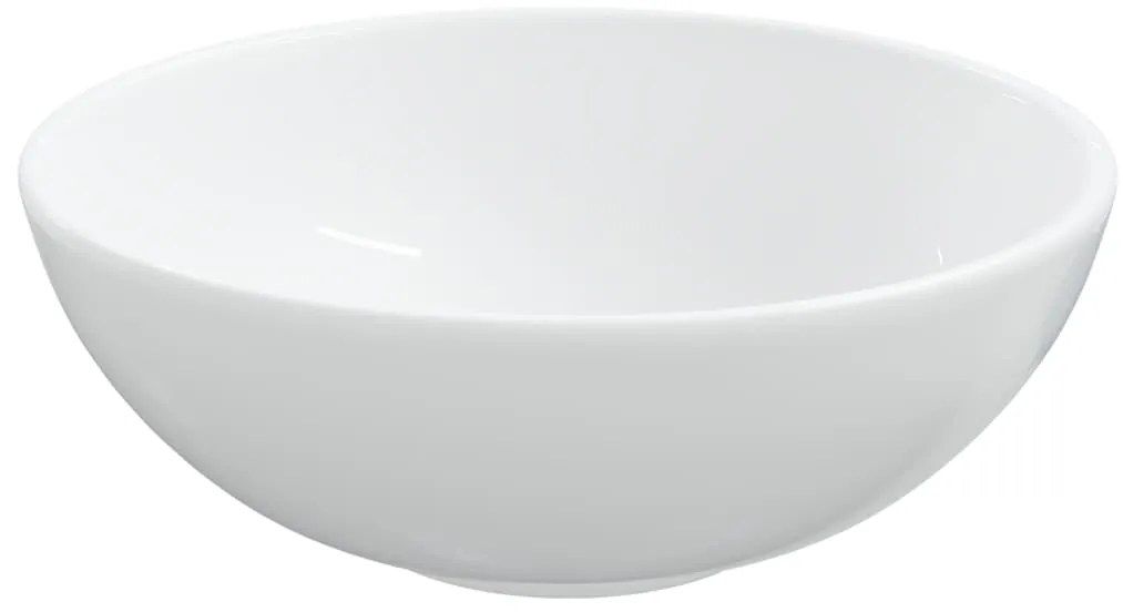 Lavatório 28x28x10 cm cerâmica branco