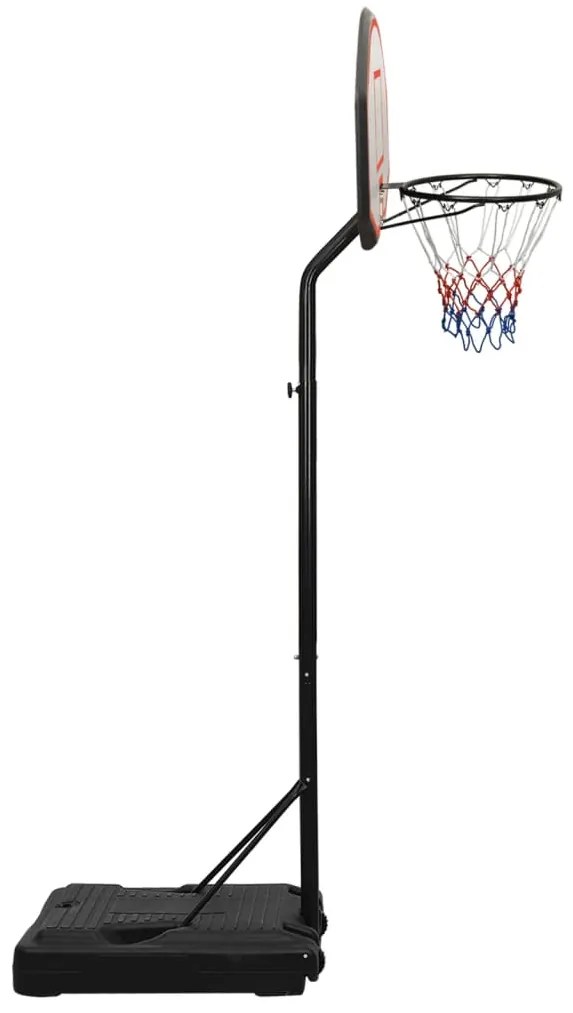 Tabela de basquetebol 237-307 cm polietileno preto