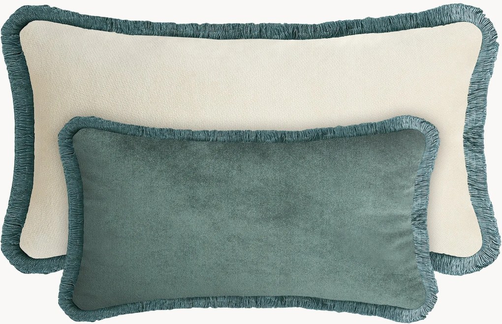 Almofadas decorativas em veludo artesanais Classic, conjunto de 2