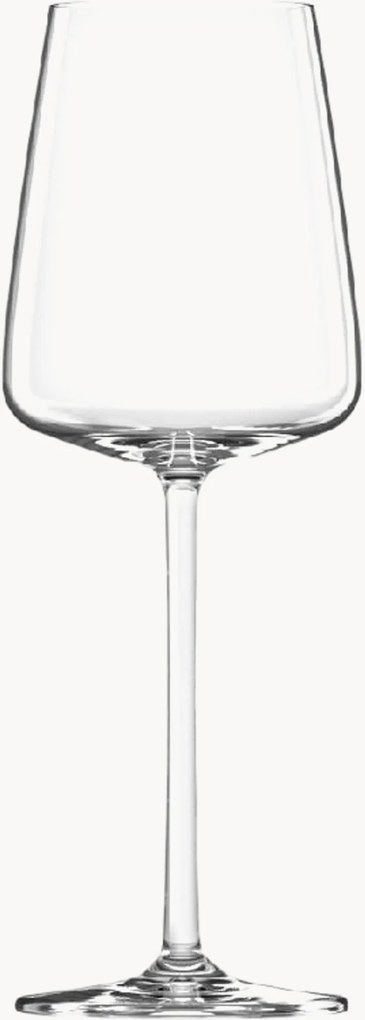 Copos de vinho branco em cristal Muse, conjunto de 6
