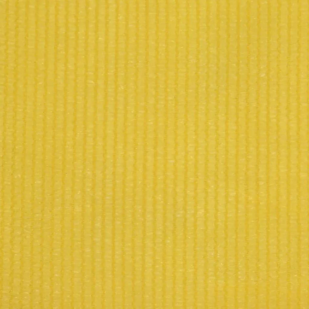 Tela varanda PEAD 75x400 cm amarelo