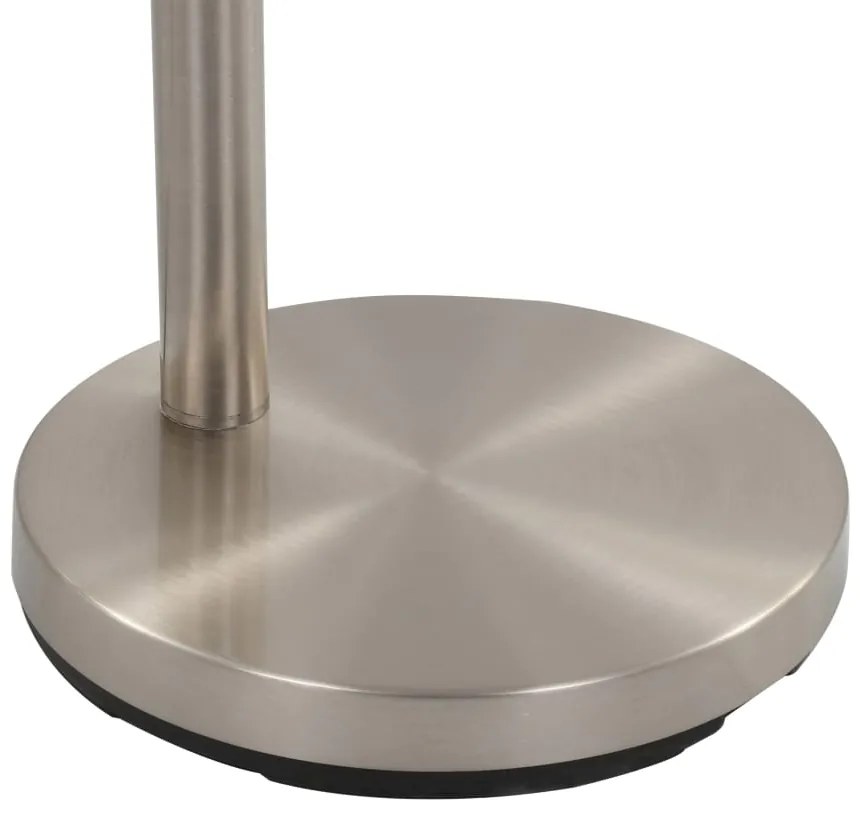 Candeeiro de pé alto 200 cm 5 x E14 prateado