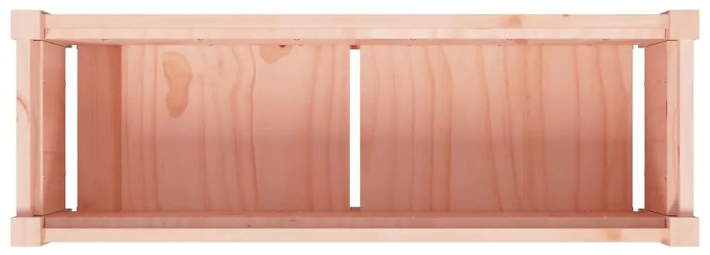 Vasos/floreiras de jardim 2 pcs madeira de douglas maciça