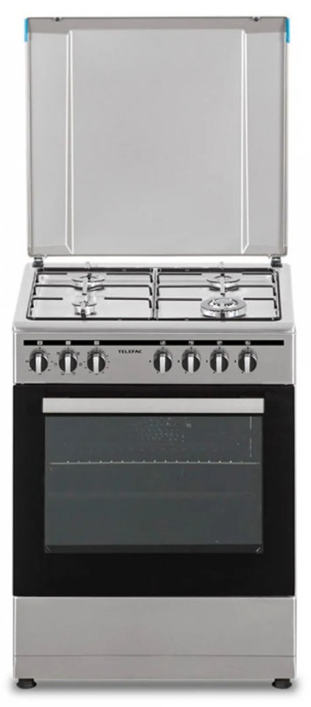 FOGÃO TELEFAC TFF6662XE6FM (60cm | Forno Electrico | inox)