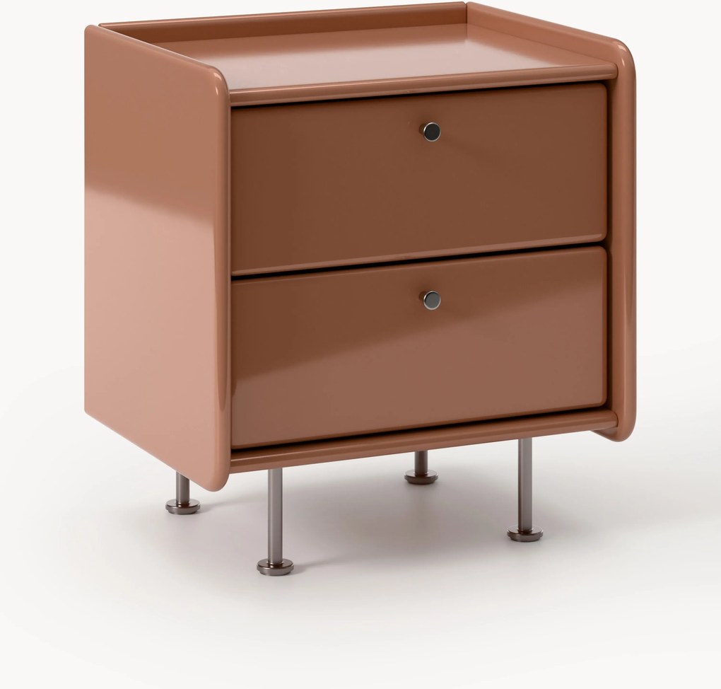 Mesa de cabeceira em metal Coya