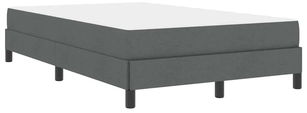 Cama Box Outros Cinzento escuro 120 x 190 cm tecido